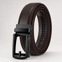 Carthage Full-Grain Leather Belt in Espresso Gloss