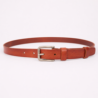 Llano Full-Grain Leather Belt in Russet