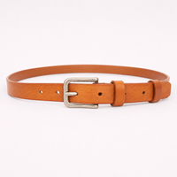 Llano Full-Grain Leather Belt in Caramel Tan