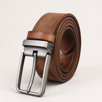 Floresville Full-Grain Leather Belt in Tan