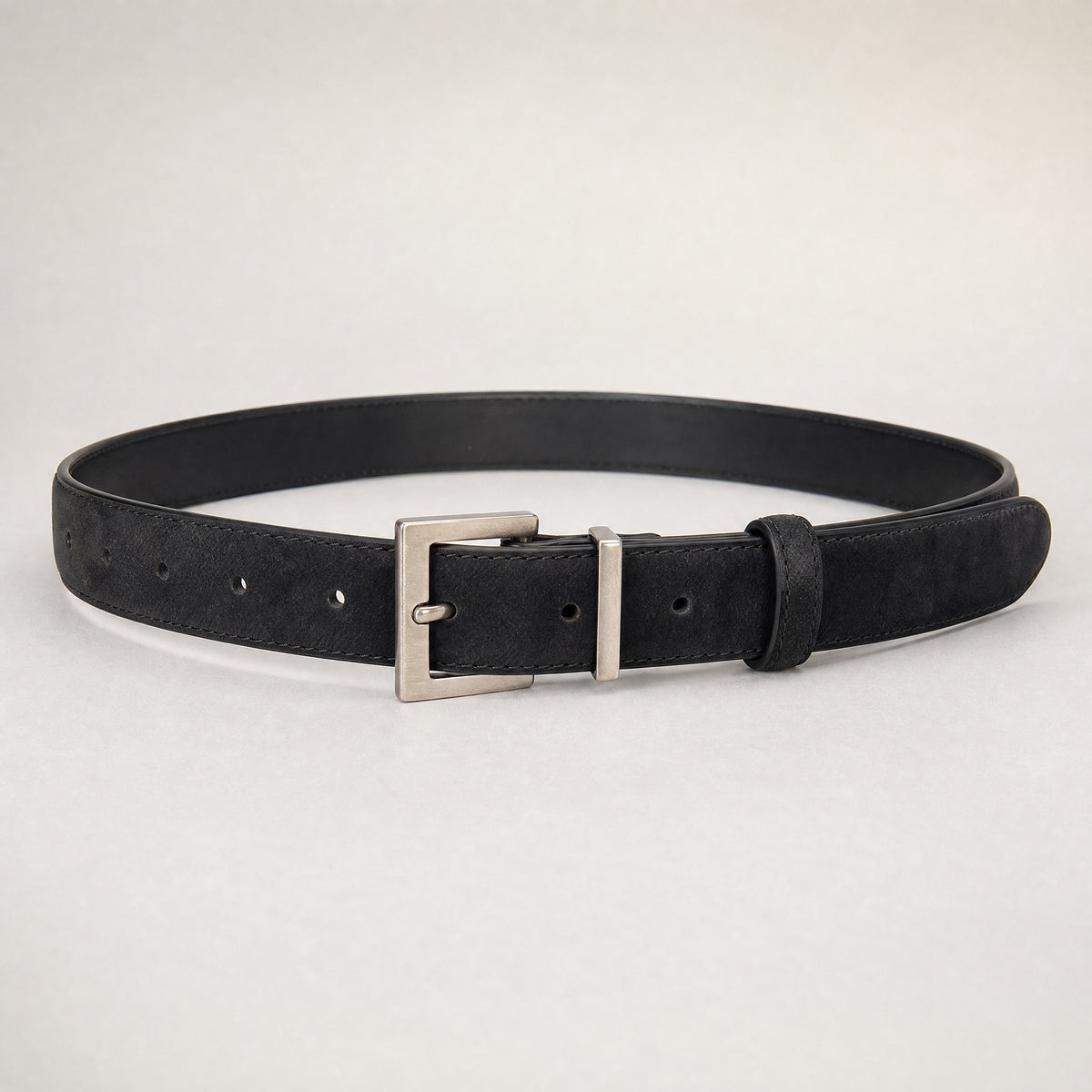 Goldthwaite Full-Grain Leather Belt in Black