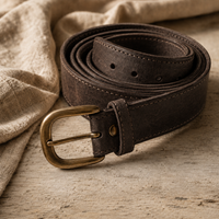 The Pecos - Heavy-Duty Leather Belt
