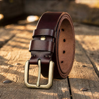 Junction Full-Grain Leather Belt