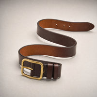 Kenedy Full-Grain Leather Belt in Brown