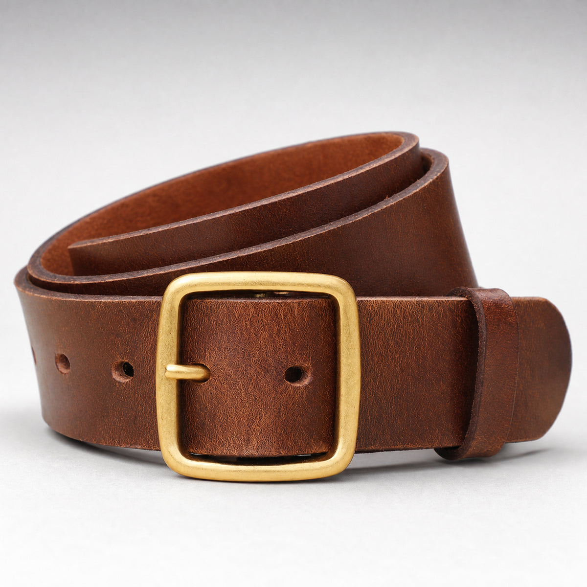 Matador Full-Grain Leather Belt in Tan