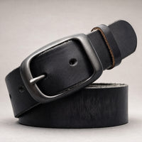 Wimberley Full-Grain Leather Belt in Black