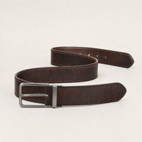 Winnsboro Full-Grain Leather Belt in Dark Brown